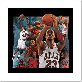 BASKETBALLART - GOAT DUNK MEMORIES Posters and Art